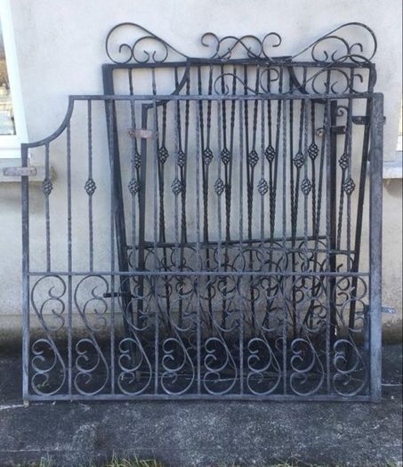 Wrought iron gates