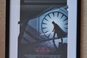 Star Wars - The Last Jedi Official Odeon Prints Framed