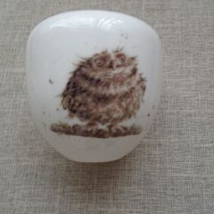 Ceramics, Vase,Owl design, Wrendale designs