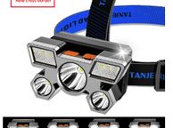 main image for ad USB Sensor Head Light Torch Headlamp Headlight Lamp Rechargeable Lumens