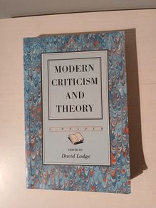 Modern Criticism and Theory edited by David Lodge