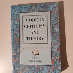 Modern Criticism and Theory edited by David Lodge