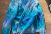 Blue Cardigan