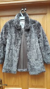 Gorgeous Girls animal print dress coat