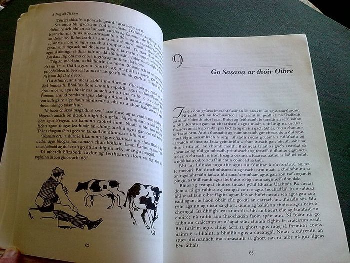 A Thig na tit orm Irish language Gaeilge