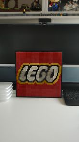 Pixel Art Lego Logo