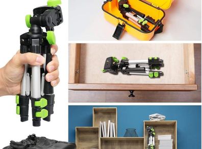 New Huepar Compact Mini Tripod for Laser Level
