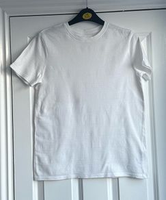 Boys white tshirt - age 11-12