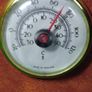 Vintage Travel Thermometer Image 3