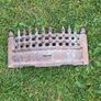 heavy-duty cast iron grate and front grate Image 3