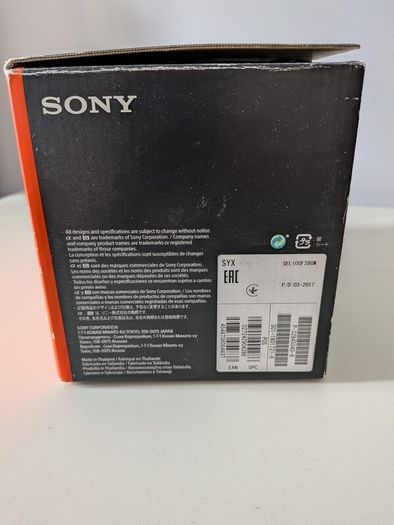 Sony 100mm F2.8 Gm Stf Oss