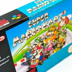 Super Mario Kart for Super Nintendo SNES - Boxed and Beautiful