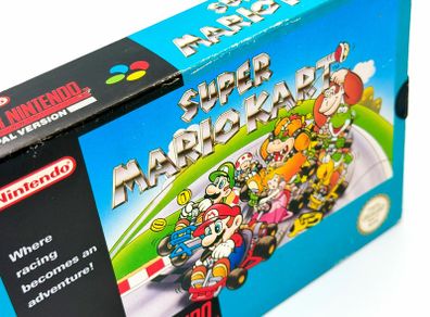 Super Mario Kart for Super Nintendo SNES - Boxed and Beautiful