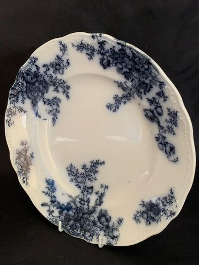 Antique Victorian plate by salt bros England