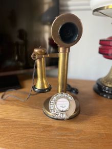 Vintage Candlestick Telephone
