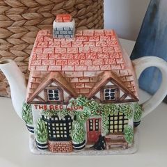 Annie Rowe Red Lion Teapot