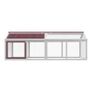Run Box Mocha 200x112.5x74 cm Solid Wood Pine Image 3