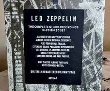 From 2008 New, unopened Collection Of Led Zeppelin 10 CD box set..