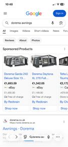 dorema awning