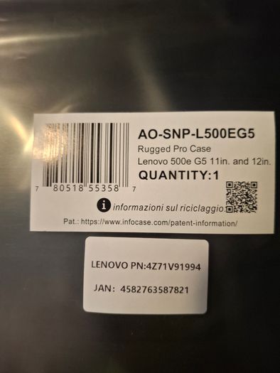 Lenovo  500 chrome book cover heavy duty