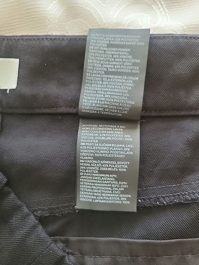 Black Wide Leg Trousers