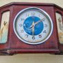 Antique Chinese table clock in a wooden case Image 7