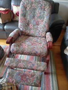 Reclining chair, manual,
