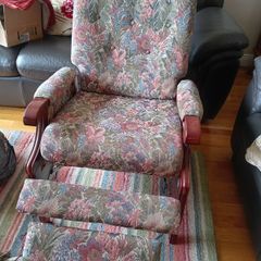 Reclining chair, manual,
