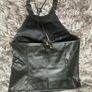 Leather look top Image 2