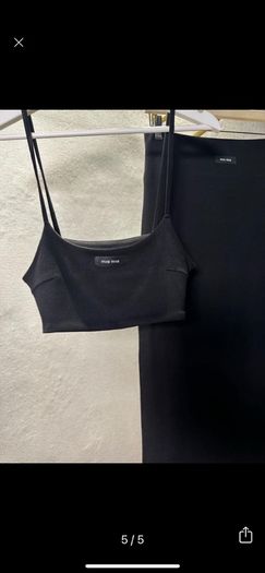Miu miu two pieces set