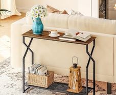 Console Table, Sofa Table, Narrow Entryway Table, Hallway Entrance Table,