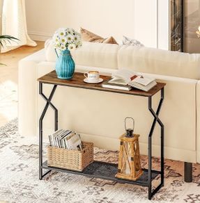 Console Table, Sofa Table, Narrow Entryway Table, Hallway Entrance Table,