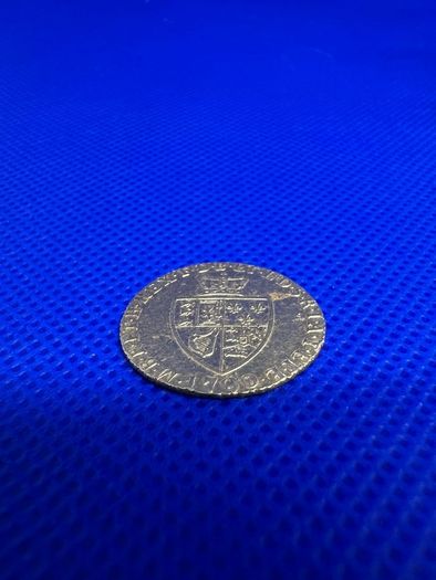 Rare 1790 George III Spade Half-Guinea gold coin