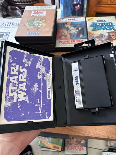 Sega Master System console and games Sonic