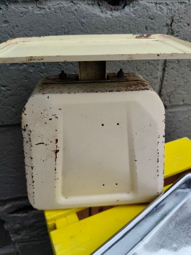 Vintage Tower Weighing Scales