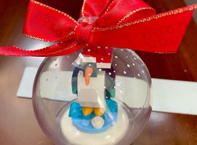 Lego Penguin Bauble