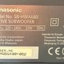 panasonic soundbar & subwoofer Image 2