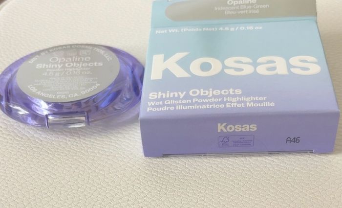 Kosas Shiny Objects Wet Glisten Powder Highlighter 4.5g shade Opaline