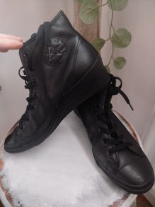 Converse Chuck taylor wedge boots size 7