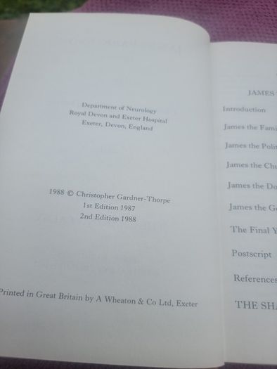James Parkinson 1755-1824 and a reprint of The Shaking Palsy (HARDCOVER)