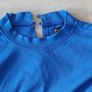 Mohito royal blue collar top new size xs strechy Image 2