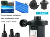 Electric Air Pump Inflator for Inflatables Camping Bed Mattress Swimming Pool