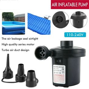 Electric Air Pump Inflator for Inflatables Camping Bed Mattress Swimming Pool
