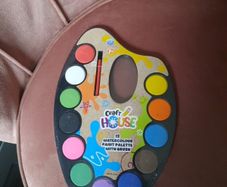 kids paint palette