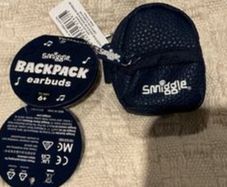 Smiggle backpack earbuds bnwt