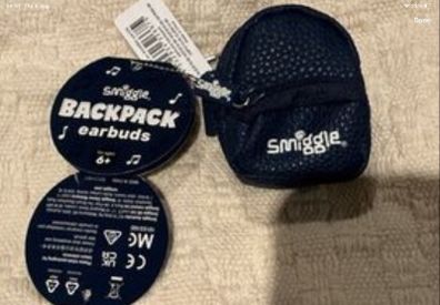 Smiggle backpack earbuds bnwt