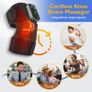 Electric Heating Therapy Knee Shoulder Elbow Vibration Massager Leg Joint Physiotherapy Elbow Warm Wrap Arthritis Pain Relief Knee Pad Massage Image 3