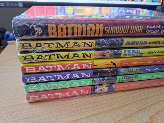 Batman by James Tynion IV Vol. 1-6 and Batman: Shadow War full run 7xHC