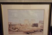 "Grand Approach to the Temple of Philae" framed print