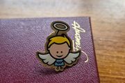 Vintage Little Blond Haired Angel Boy Pin